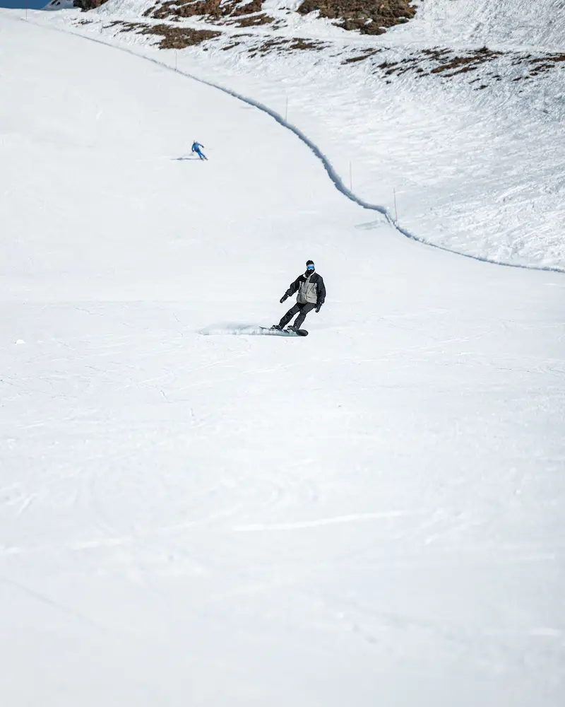Snowboardeur pistes WECAY