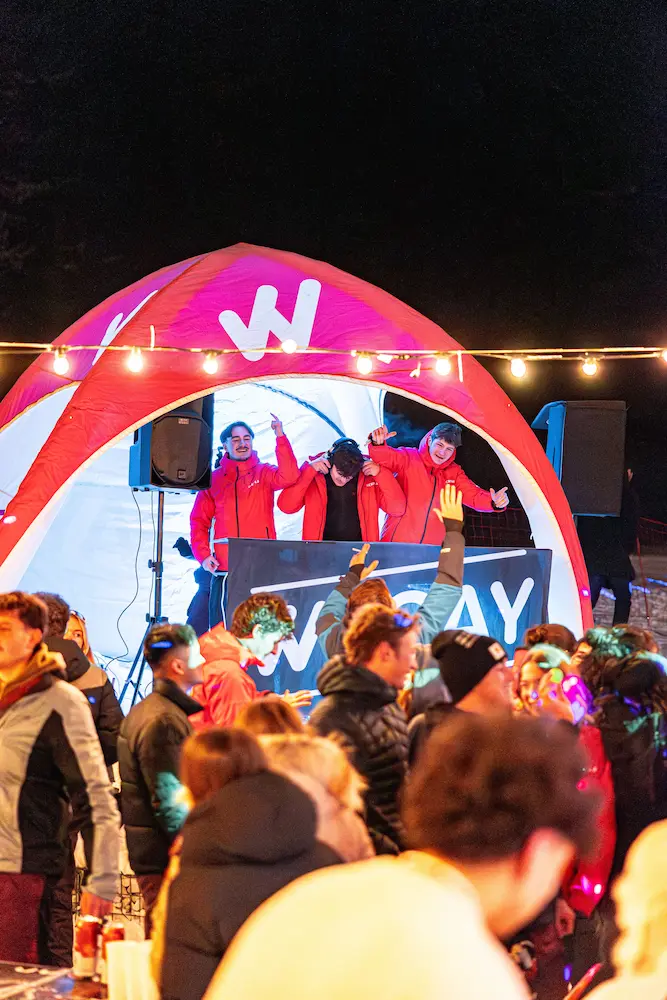 Soirée DJ station ski WECAY